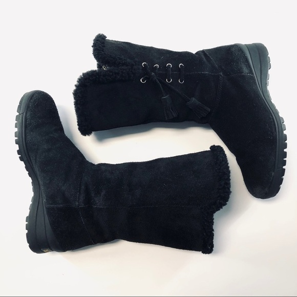 Lauren Ralph Lauren ‘Tadina’ Tassel Suede Boot - Picture 10 of 16